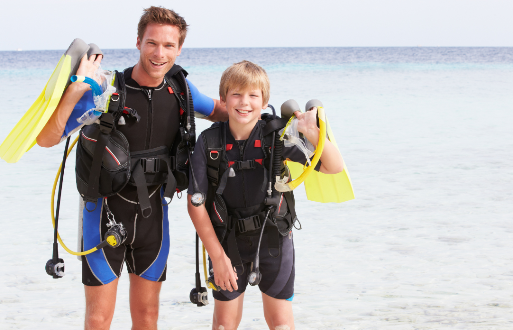 Scuba Adventures - merit badges